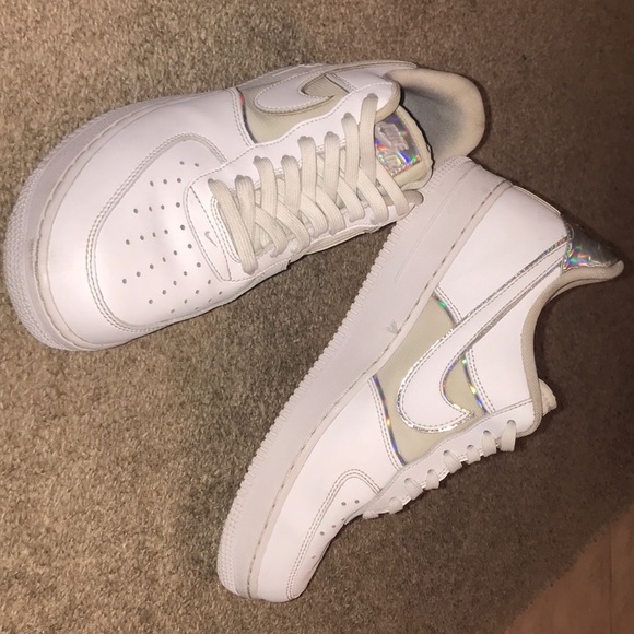 all white air force ones